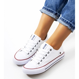 Big Star klasické bílé tenisky Elise bílý 1