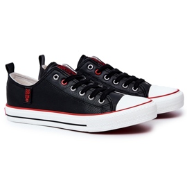 Pánské kožené tenisky Big Star JJ174068 Black černý 1