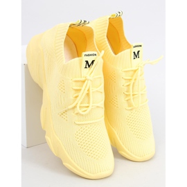 Sportovní boty Fresto Yellow ponožky žluť 1