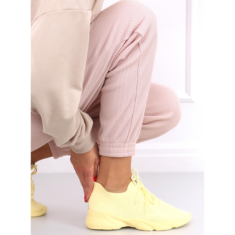 Sportovní boty Fresto Yellow ponožky žluť 2
