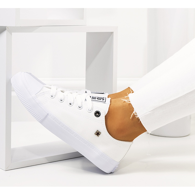 Dámské bílé tenisky Big Star AA274010 bílý 1