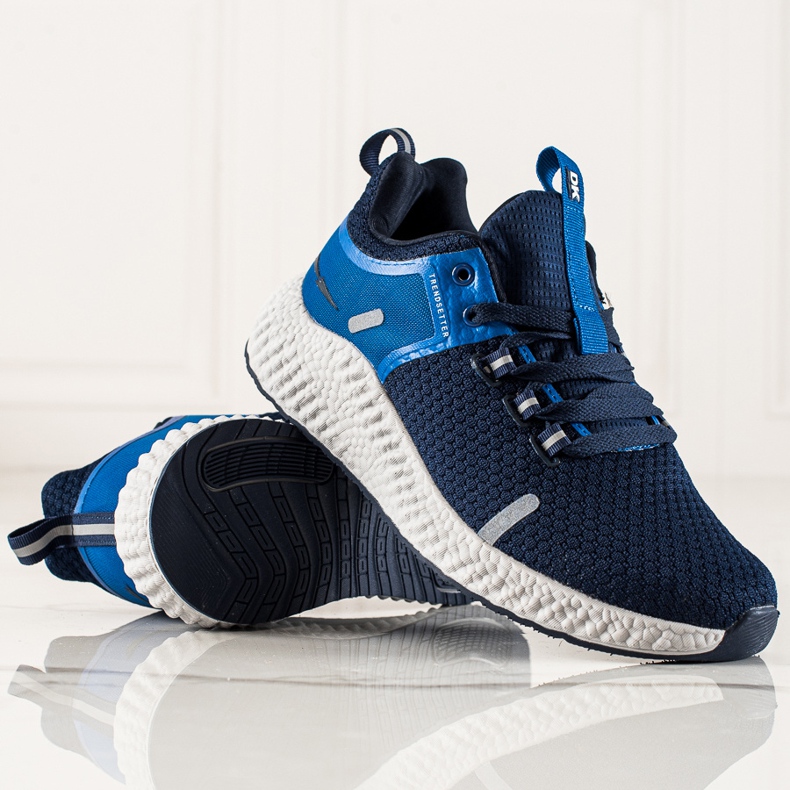 DK Módní sportovní obuv námořnická modrá modrý 2