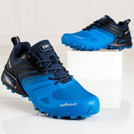 DK trekové boty černá modrý 1
