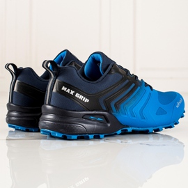 DK trekové boty černá modrý 3