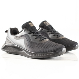 TRENDI Lehké sportovní boty černý šedá 2