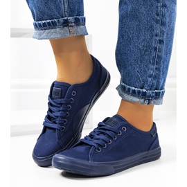 Dámské tenisky Big Star Navy modré JJ274067 modrý 2