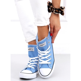 Kotníkové tenisky Inga L.BLUE modrý 1