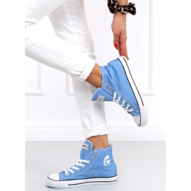 Kotníkové tenisky Inga L.BLUE modrý 2