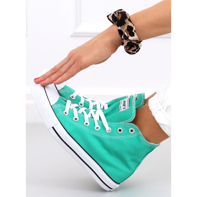 Kotníkové tenisky Inga L.GREEN zelená 1