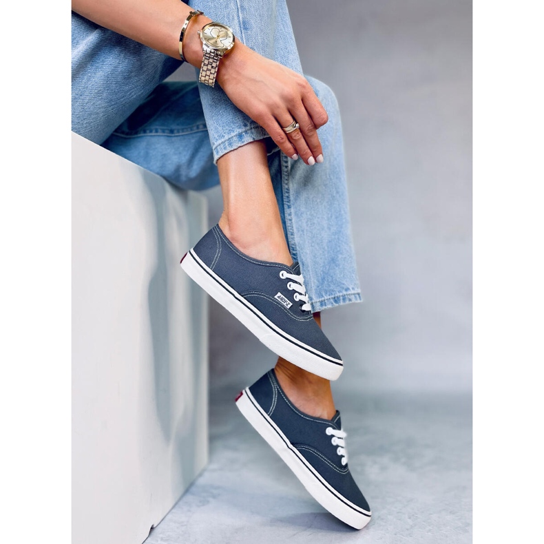 Dámské tenisky Aura DK.GREY šedá 2 Dámské tenisky Aura DK.GREY šedá 2