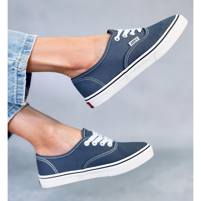 Dámské tenisky Aura DK.GREY šedá 1 Dámské tenisky Aura DK.GREY šedá 1