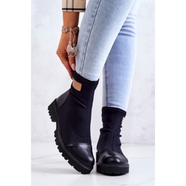 Nazouvací látka Nicole Black 2705 černý 2