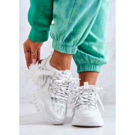 FB2 Tenisky Na Masivní Podrážce Bílá Váš Styl bílý 2 FB2 Tenisky Na Masivní Podrážce Bílá Váš Styl bílý 2