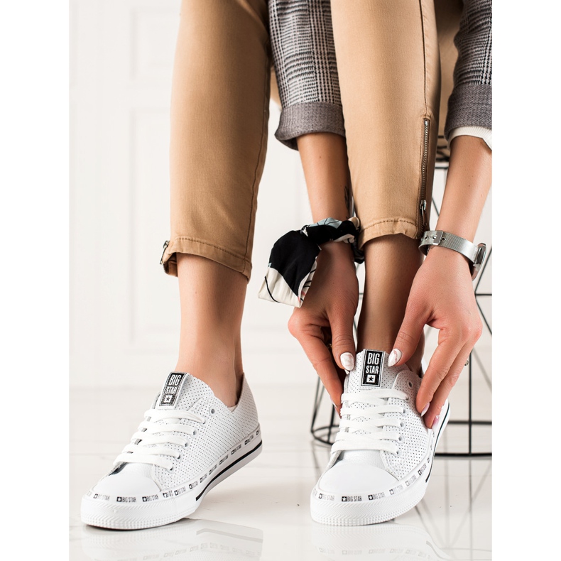 Dámské tenisky Big Star FF274024 bílý 2