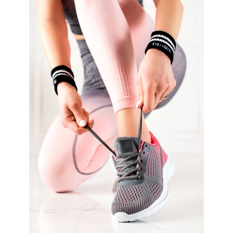 TRENDI Sportovní tenisky šedá 1