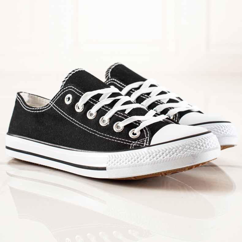 TRENDI Pánské tenisky černý 1