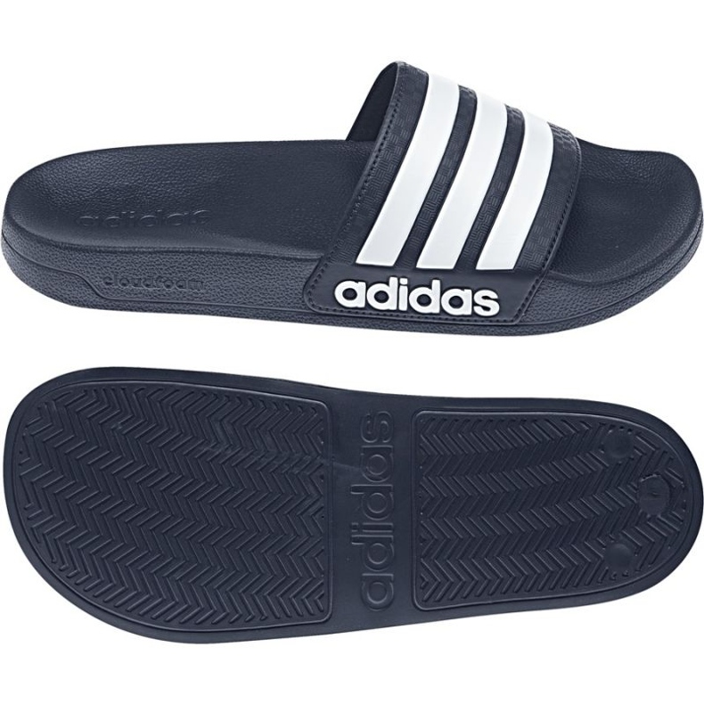 Pantofle Adidas Adilette Shower AQ1703 bílý námořnická modrá 1