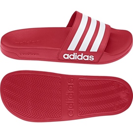 Pantofle Adidas Adilette Shower AQ1705 bílý červený 1