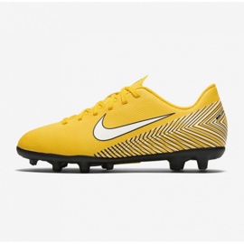 Kopačky Nike Mercurial Vapor 12 Club Neymar Mg Jr AO9472-710 vícebarevný žluté 2 Kopačky Nike Mercurial Vapor 12 Club Neymar Mg Jr AO9472-710 vícebarevný žluté 2