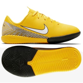 Sálová obuv Nike Mercurial Vapor 12 Academy Neymar Ic Jr AO2899-710 žlutá žlutá 1
