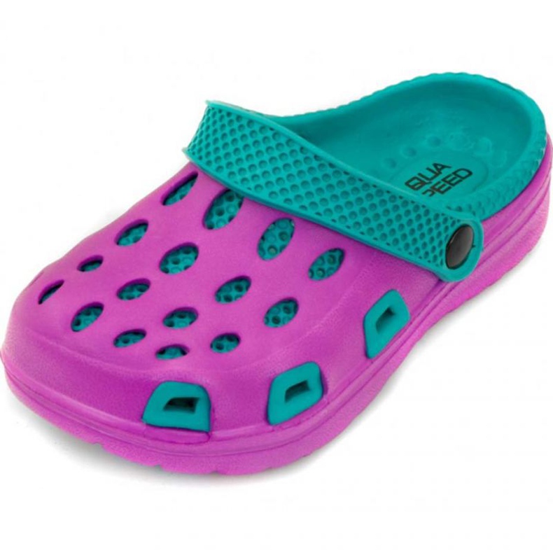 Pantofle Aqua-speed Silvi Jr col 09 fialová modrá 2