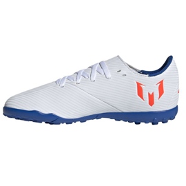 Kopačky Adidas Nemeziz Messi 19.4 Tf Jr F99929 vícebarevný bílý 1