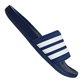 Pantofle Adidas Adilette Comfort M B42114 bílý námořnická modř 1