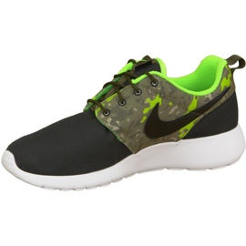Boty Nike Roshe One Print Gs M 677782-008 černý vícebarevný zelený 1