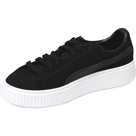 Puma Suede Platform Jr 363663 01 černý 1