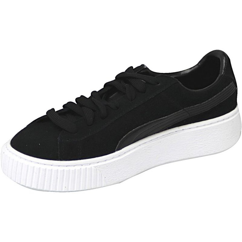 Puma Suede Platform Jr 363663 01 černý 1