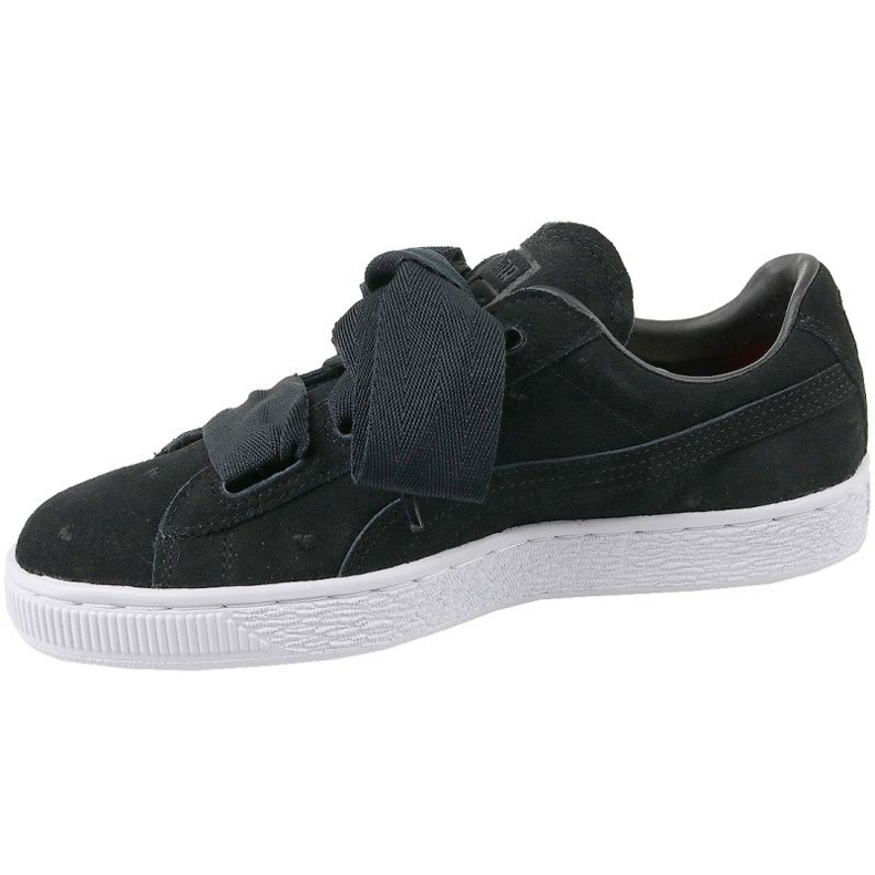 Puma Suede Heart Jr 365135-02 černý 1