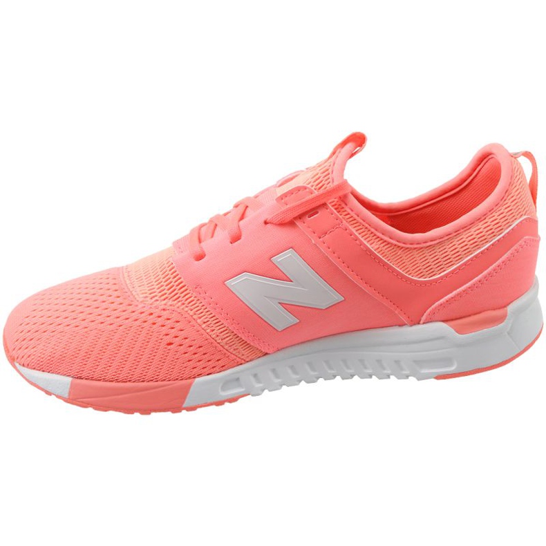 Boty New Balance Jr. KL247C7G oranžové bílý pomerančový 1