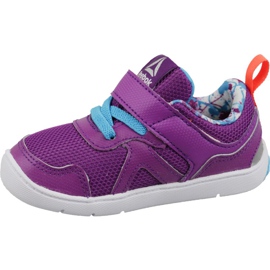 Boty Reebok Ventureflex Stride 5.0 Jr BD3696 červený fialová 1