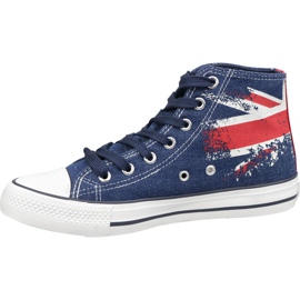 Boty Lee Cooper High Cut 1 LCWL-19-530-041 modrý 1