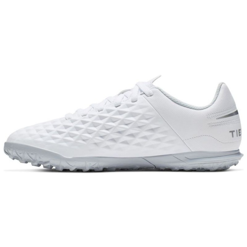 Kopačky Nike Tiempo Legend 8 Club Tf Jr AT5883-100 vícebarevný bílý 1