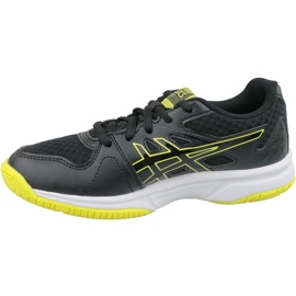 Volejbalové boty Asics Upcourt 3 Gs Jr 1074A005-003 černá černá 1