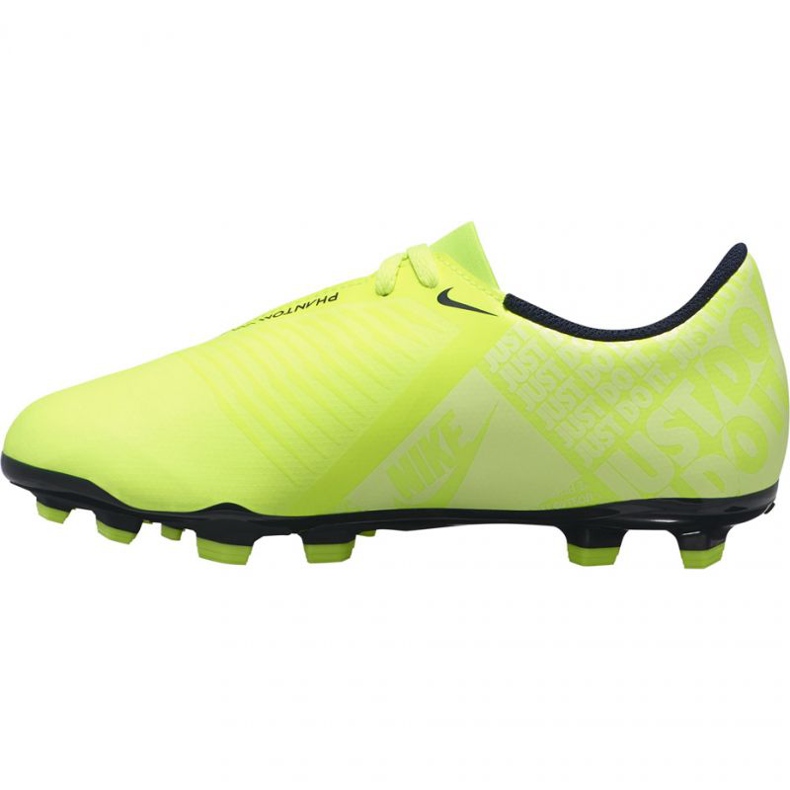 Kopačky Nike Phantom Venom Club Fg Jr AO0396-717 žlutá žlutá 1