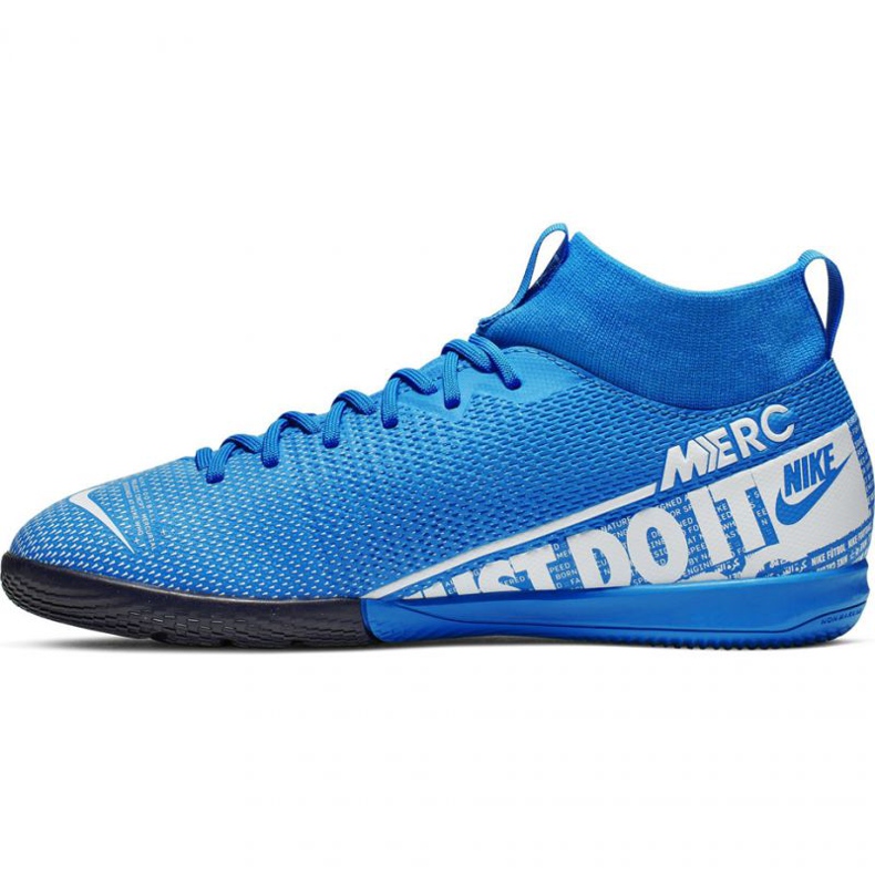 Kopačky Nike Mercurial Superfly 7 Academy Ic Jr AT8135 414 vícebarevný modrý 1