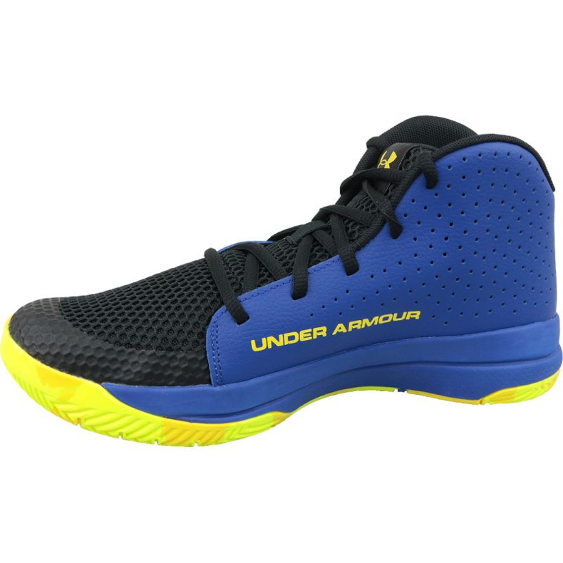 Under Armour Gs Jet 2019 Jr. 3022121-404 vícebarevný modrý 1