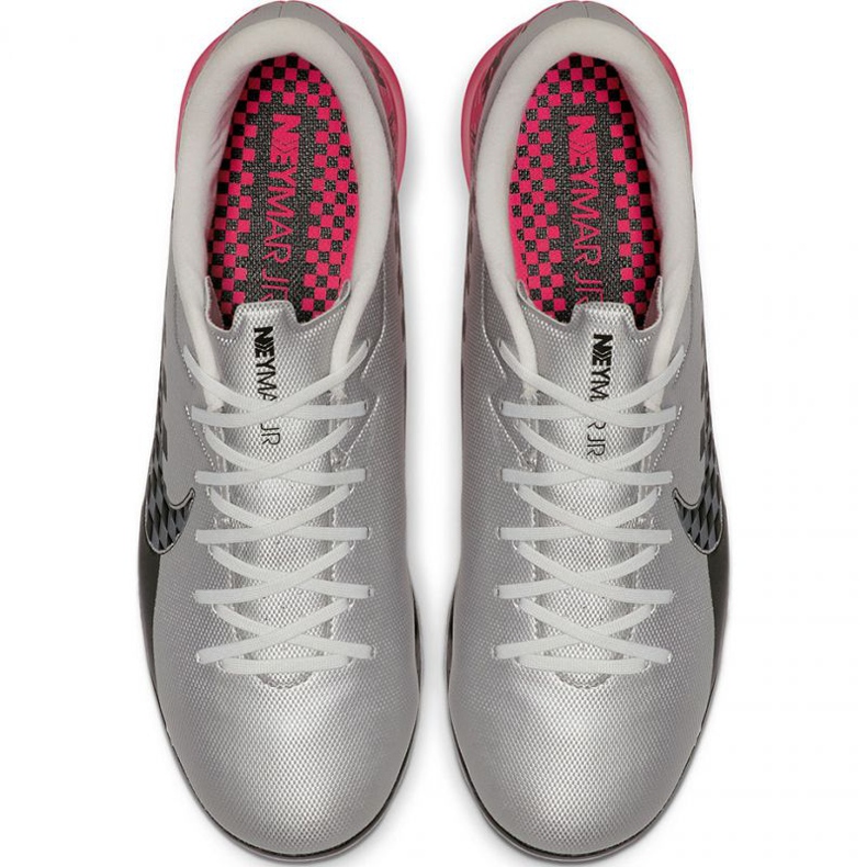 Sálová obuv Nike Mercurial Vapor 13 Academy Neymar Ic M AT7994-006 šedá stříbro 1