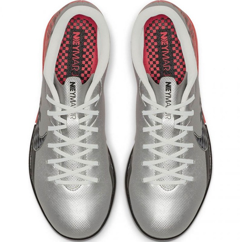 Sálová obuv Nike Mercurial Vapor 13 Academy Neymar Ic Jr AT8139-006 šedá odstíny šedé 1
