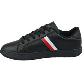 Boty Tommy Hilfiger Essential Leather Cupsole M FM0FM02388 Bds černý 1