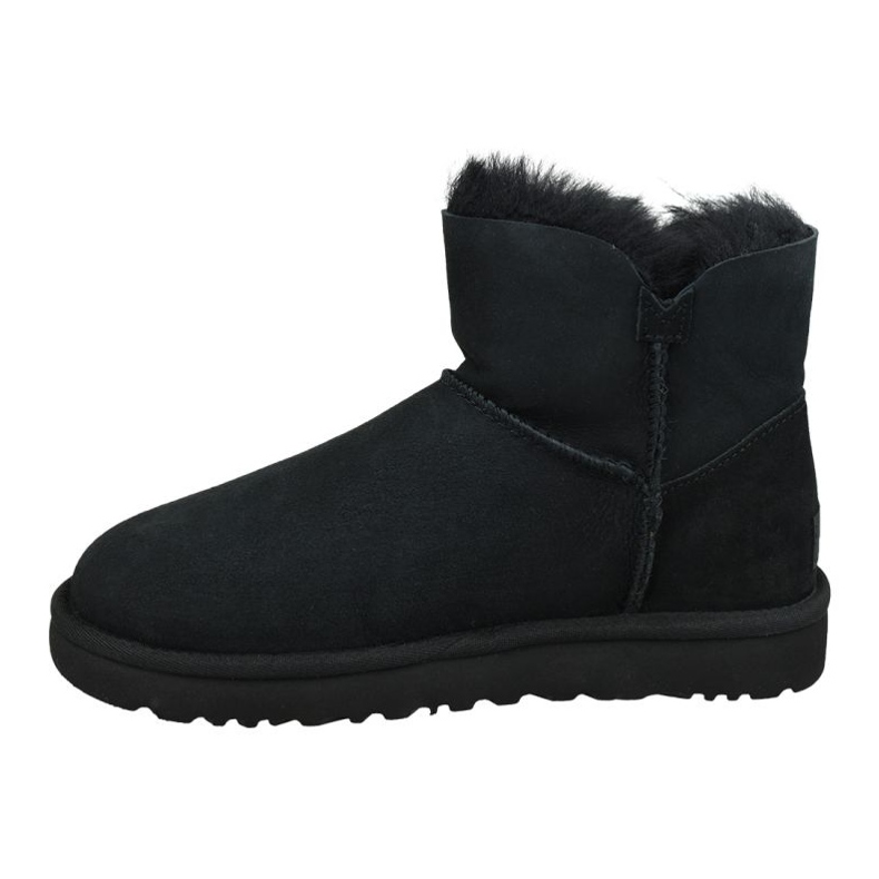 Boty Ugg Mini Bailey Button Ii W 1016422-BLK černý 1