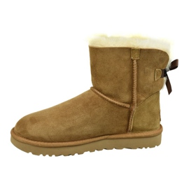 Boty Ugg Mini Bailey Bow Ii W 1016501-CHE hnědý 1