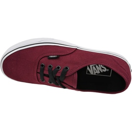 Boty Vans Authentic W VQER5U8 červené 2