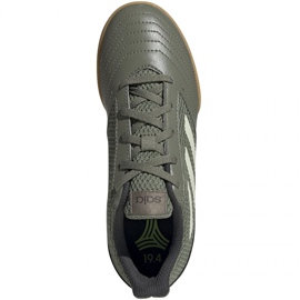 Kopačky Adidas Predator 19.4 In Jr EF8224 zelený zelený 1