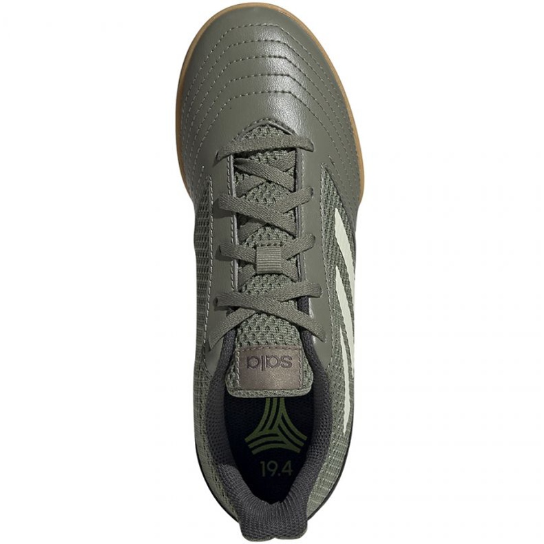 Kopačky Adidas Predator 19.4 In Jr EF8224 zelený zelený 1