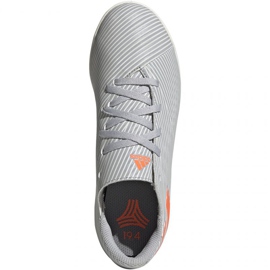 Kopačky Adidas Nemeziz 19.4 In Jr EF8307 vícebarevný odstíny šedé 1