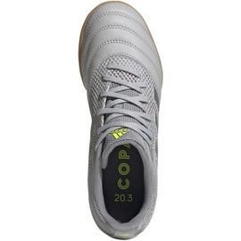 Kopačky Adidas Copa 20.3 In Sala Jr EF8338 šedá odstíny šedé 1