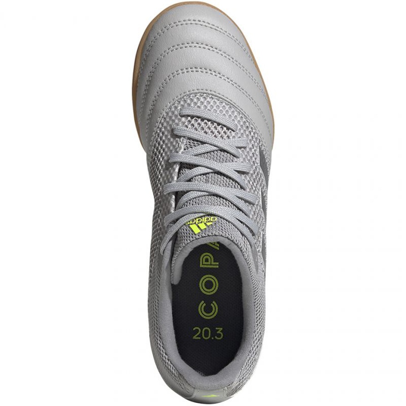 Kopačky Adidas Copa 20.3 In Sala Jr EF8338 šedá odstíny šedé 1